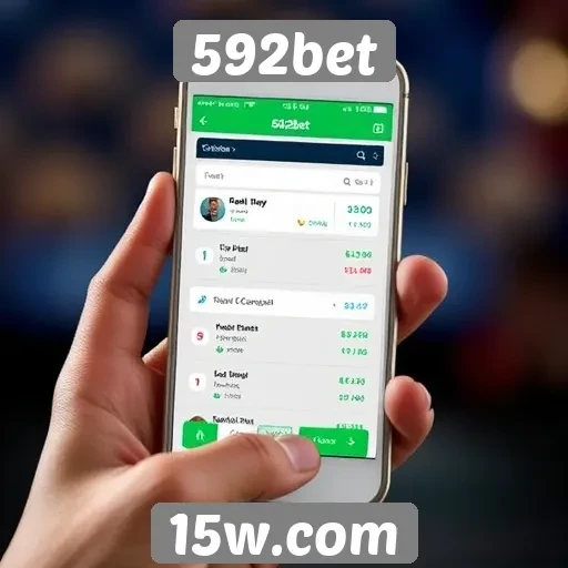 Funcionalidades do aplicativo móvel da 592bet